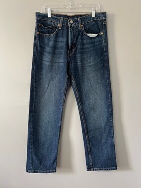 505 Levi's Men's Indigo Straight Jeans